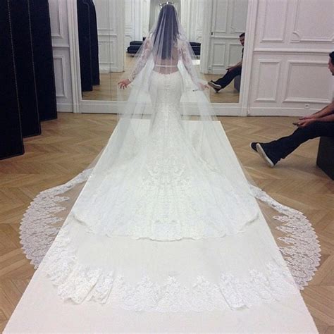 robe de mariée givenchy kim kardashian|The Ultimate Kim Kardashian Wedding Dress Guide .